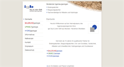 Desktop Screenshot of igb-muenster.de